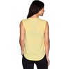 image:imageRBX Active Womens Fashion Basics Regular Length Super Soft Flowy Yoga Tank TopShoulder Tuck Yellow