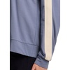 image:imageRBX Active Womens Fashion RegularCropped Length Lightweight French Terry Pullover SweatshirtBlue FlintCrochet