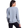 image:imageRBX Active Womens Fashion RegularCropped Length Lightweight French Terry Pullover SweatshirtBlue Mineral Wash