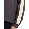 image:imageRBX Active Womens Fashion RegularCropped Length Lightweight French Terry Pullover SweatshirtDark GreyCrochet