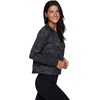 image:imageRBX Active Womens Fashion RegularCropped Length Lightweight French Terry Pullover SweatshirtF20 Crop Black Camo