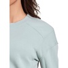 image:imageRBX Active Womens Fashion RegularCropped Length Lightweight French Terry Pullover SweatshirtSea Glass Mineral Wash
