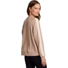 image:imageRBX Active Womens Fashion RegularCropped Length Lightweight French Terry Pullover SweatshirtVanilla BeanCrochet