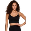 image:imageRBX Active Womens Fashion Strappy Seamless Low Impact Workout Sports BraCriss Cross Black