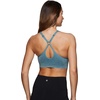 image:imageRBX Active Womens Fashion Strappy Seamless Low Impact Workout Sports BraStonewash Light Blue