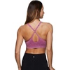 image:imageRBX Active Womens Fashion Strappy Seamless Low Impact Workout Sports BraStonewash Magenta