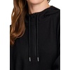 image:imageRBX Active Womens Fashion Yoga Lightweight Long Sleeve Pullover Hoodie TopRibbed Black
