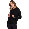 image:imageRBX Active Womens Fashion Yoga Lightweight Long Sleeve Pullover Hoodie TopRibbed Black