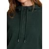 image:imageRBX Active Womens Fashion Yoga Lightweight Long Sleeve Pullover Hoodie TopRibbed Dark Spruce
