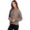 image:imageRBX Active Womens Fashion Yoga Lightweight Long Sleeve Pullover Hoodie TopRibbed Driftwood