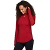 image:imageRBX Active Womens Lightweight Mock Neck Fleece Lined Zip Up Pullover Athletic Running Shirt