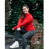 image:imageRBX Active Womens Lightweight Mock Neck Fleece Lined Zip Up Pullover Athletic Running Shirt