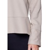 image:imageRBX Active Womens Lightweight Soft Plush Fleece Cowl Neck Pullover SweatshirtSand Texture