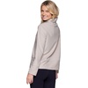 image:imageRBX Active Womens Lightweight Soft Plush Fleece Cowl Neck Pullover SweatshirtSand Texture