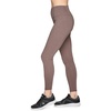 image:imageRBX Active Womens Super Soft Peached Space Dye Full Length Workout Running Yoga LeggingHeathered Brown