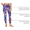 image:imageRBX Active Womens Ultra Hold 78 Ankle Full Length Printed Running Yoga LeggingAbstract Flutter