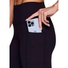 image:imageRBX Active Womens Ultra Soft Solid Workout Running Yoga Leggings with Pockets78 Black