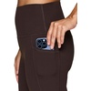 image:imageRBX Active Womens Ultra Soft Solid Workout Running Yoga Leggings with PocketsBlack Coffee