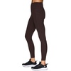 image:imageRBX Active Womens Ultra Soft Solid Workout Running Yoga Leggings with PocketsBlack Coffee