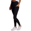 image:imageRBX Active Womens Ultra Soft Solid Workout Running Yoga Leggings with PocketsBlack F22