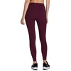 image:imageRBX Active Womens Ultra Soft Solid Workout Running Yoga Leggings with PocketsBurgundy Wine