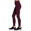 image:imageRBX Active Womens Ultra Soft Solid Workout Running Yoga Leggings with PocketsBurgundy Wine