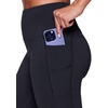 image:imageRBX Active Womens Ultra Soft Solid Workout Running Yoga Leggings with PocketsCloud Black