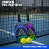 image:imageRBX Elite Pickleball Set Complete Kit with 2 Paddles amp Balls Premium Materials Easy Grip Handle Great for All Levels GreenBlue