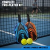 image:imageRBX Elite Pickleball Set Complete Kit with 2 Paddles amp Balls Premium Materials Easy Grip Handle Great for All LevelsBlueOrange