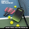 image:imageRBX Elite Pickleball Set Complete Kit with 2 Paddles amp Balls Premium Materials Easy Grip Handle Great for All LevelsPink