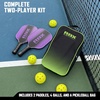 image:imageRBX Elite Pickleball Set Complete Kit with 2 Paddles amp Balls Premium Materials Easy Grip Handle Great for All LevelsPurple