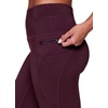 image:imageRBX FleeceLined Leggings for Women Yoga Pants with Pockets Gym Pants for Cold Weather FullLength Leggings for Running YogaEggplant