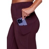 image:imageRBX FleeceLined Leggings for Women Yoga Pants with Pockets Gym Pants for Cold Weather FullLength Leggings for Running YogaEggplant