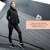 image:imageRBX FleeceLined Leggings for Women Yoga Pants with Pockets Gym Pants for Cold Weather FullLength Leggings for Running YogaF19 Black