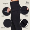 image:imageRBX FleeceLined Leggings for Women Yoga Pants with Pockets Gym Pants for Cold Weather FullLength Leggings for Running YogaF19 Black