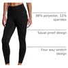 image:imageRBX FleeceLined Leggings for Women Yoga Pants with Pockets Gym Pants for Cold Weather FullLength Leggings for Running YogaJet Black