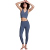 image:imageRBX Womens Yoga Gym Bra Athletic Fashion Lounge MediumLow Impact Sports BraVintage Indigo