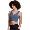 image:imageRBX Womens Yoga Gym Bra Athletic Fashion Lounge MediumLow Impact Sports BraVintage Indigo