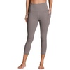 image:imageRBX Active High Waisted Squat Proof Ankle Length Leggings for Women 78 Yoga Leggings with PocketsCapri Driftwood