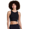 image:imageRBX Active Womens Athletic Fashion High Coverage Low Impact Workout Sports BraJet Black