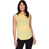 image:imageRBX Active Womens Fashion Basics Regular Length Super Soft Flowy Yoga Tank TopShoulder Tuck Yellow