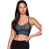 image:imageRBX Active Womens Fashion Strappy Seamless Low Impact Workout Sports BraSpace Speckle