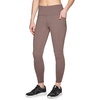 image:imageRBX Active Womens Super Soft Peached Space Dye Full Length Workout Running Yoga LeggingHeathered Brown