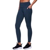 image:imageRBX Active Womens Ultra Soft Solid Workout Running Yoga Leggings with PocketsCloud Dark Teal