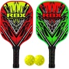 image:imageRBX Elite Pickleball Set Complete Kit with 2 Paddles amp Balls Premium Materials Easy Grip Handle Great for All Levels VoltGreen