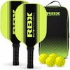 image:imageRBX Elite Pickleball Set Complete Kit with 2 Paddles amp Balls Premium Materials Easy Grip Handle Great for All LevelsVolt