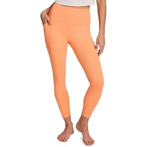 image:imageRBX Active High Waisted Squat Proof Ankle Length Leggings for Women 78 Yoga Leggings with PocketsCantaloupe