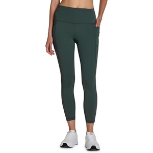 image:imageRBX Active High Waisted Squat Proof Ankle Length Leggings for Women 78 Yoga Leggings with PocketsGreen Smoke