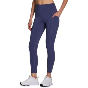 image:imageRBX Active High Waisted Squat Proof Workout Yoga Leggings with Pockets for WomenCrown Blue