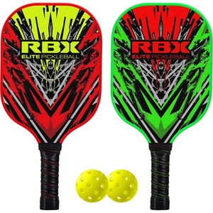 image:imageRBX Elite Pickleball Set Complete Kit with 2 Paddles amp Balls Premium Materials Easy Grip Handle Great for All Levels VoltGreen